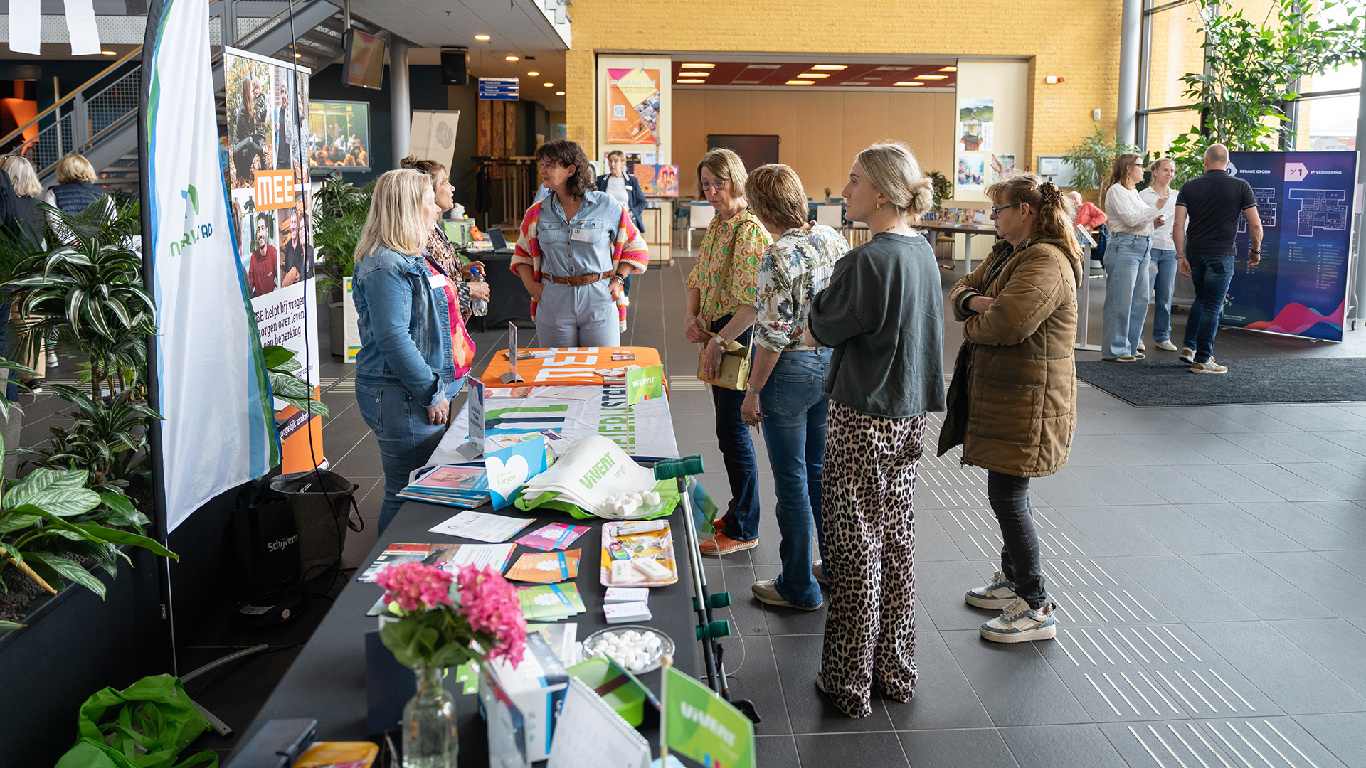 Infomarkt tijdens de open dag op 1 juni in Spectrum Schijndel