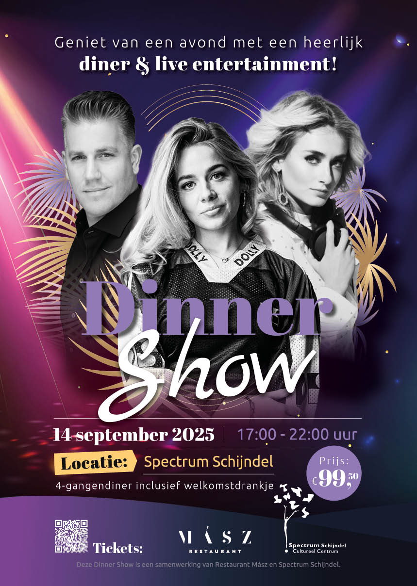Masz Poster DinnerShow Spectrum Schijndel