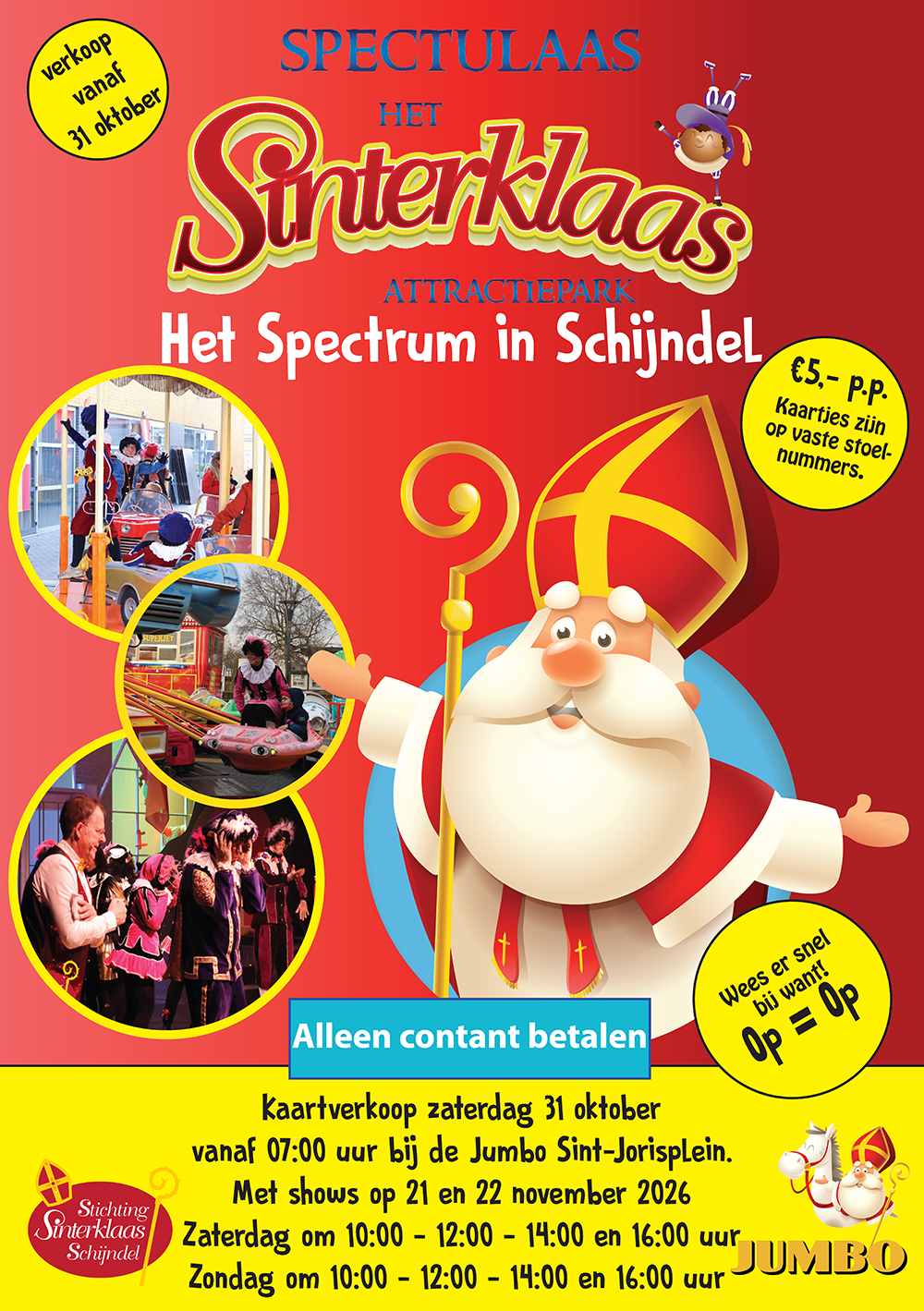 Sinterklaas flyer 2026 - Spectrum Schijndel
