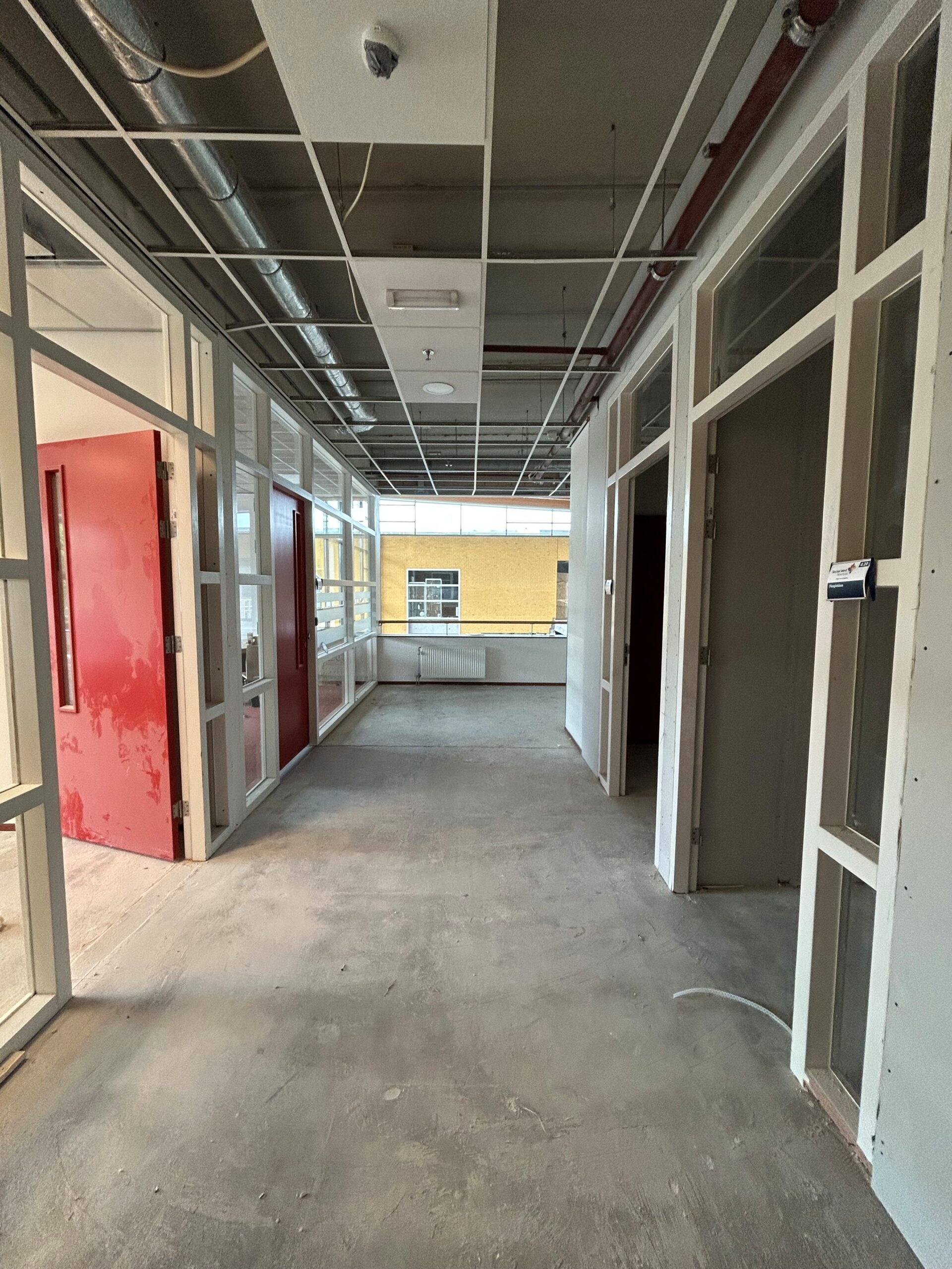 Verbouwingsupdate 6 mei 2026 nieuwe werkplekken eerste verdieping