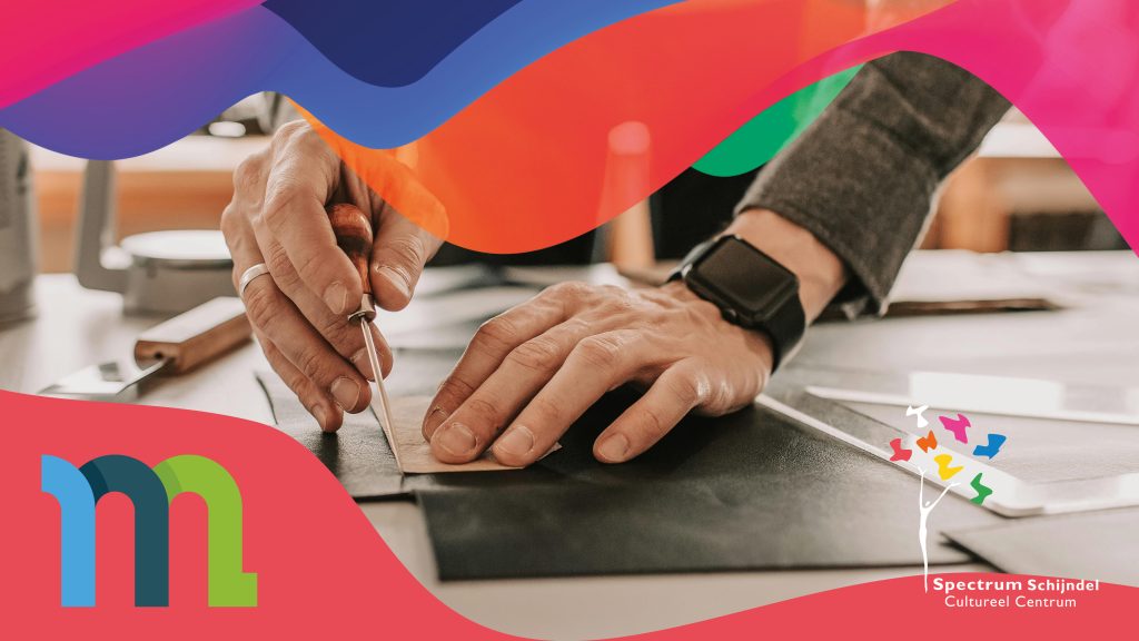 Vrijwilligersweek Gemeente Meierijstad- workshop brillenhoesje maken van leer
