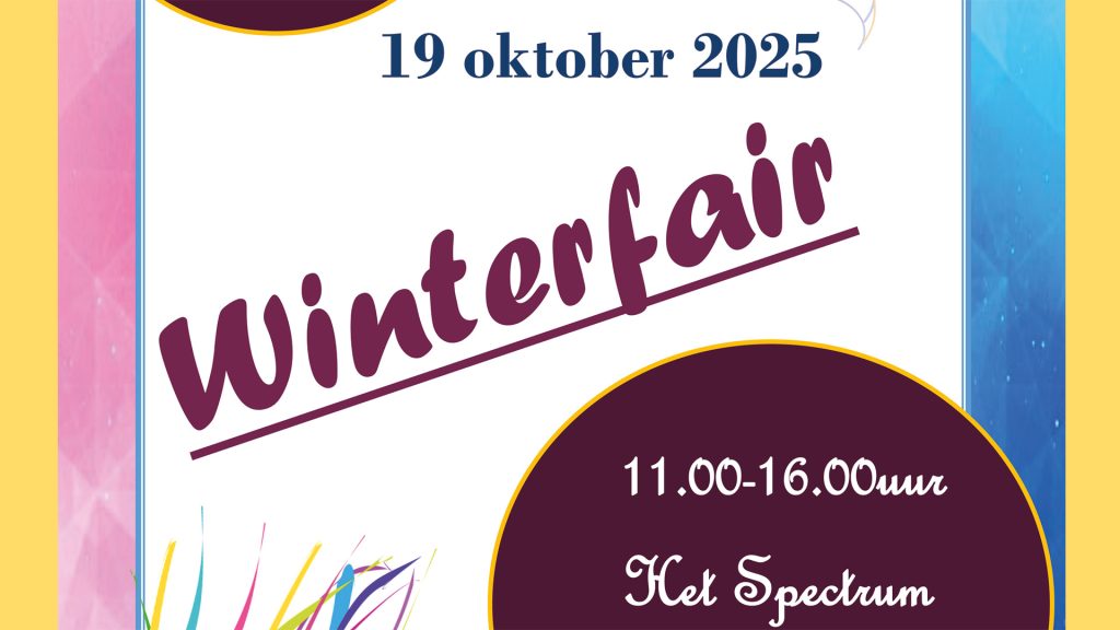 Winterfair 2025- banner 19 oktober 2025